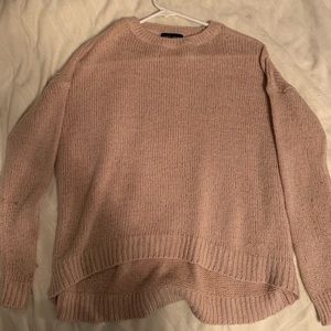 Pink sweater